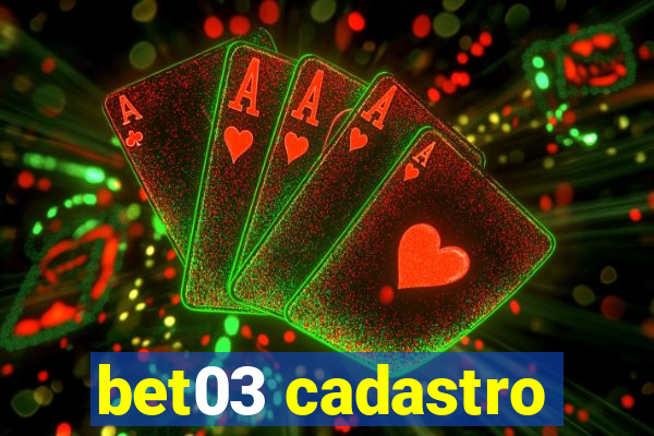 bet03 cadastro